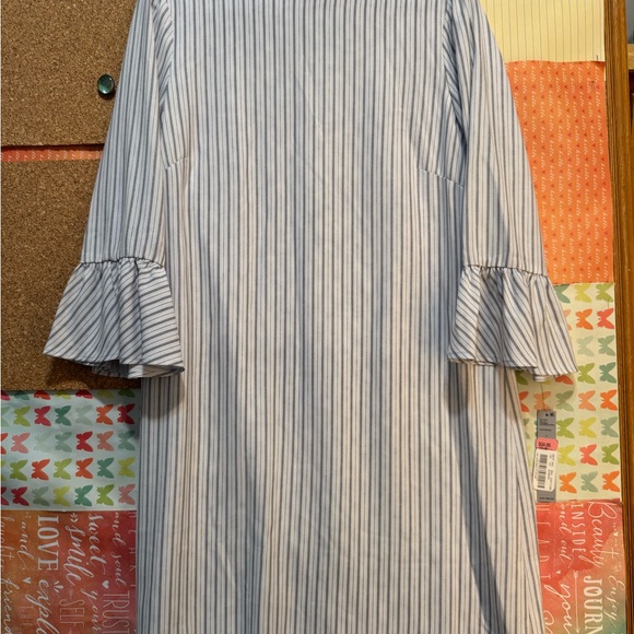 Preston & York Dresses & Skirts - NWT Preston & York Navy and White Striped Dress 10